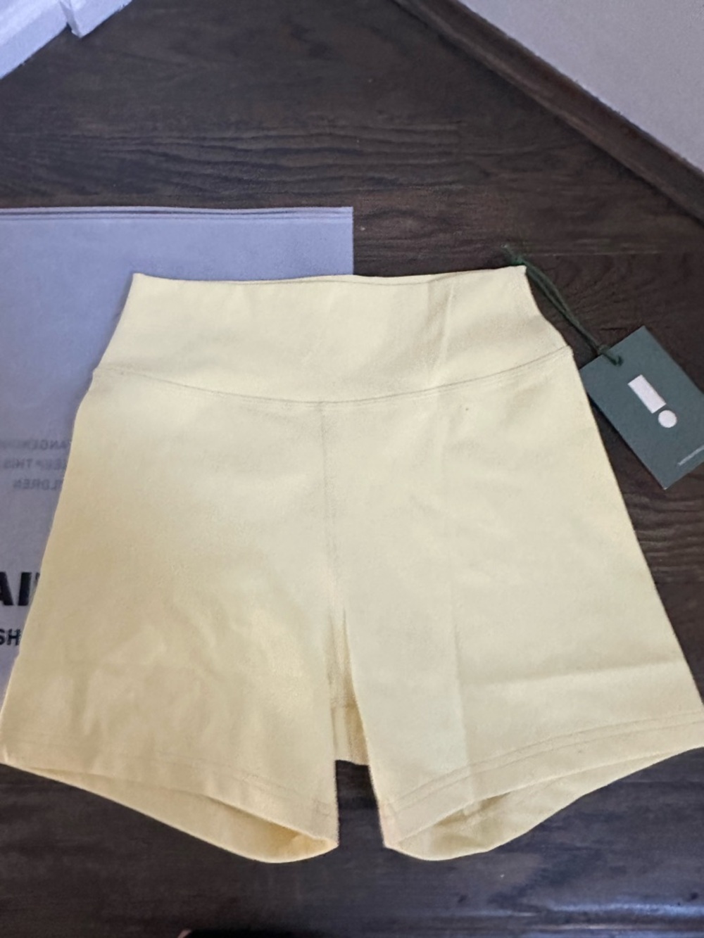 New Daily Drills LEMONADE Chill Shorts Only  Size SMALL Shortie Shorts - Picture 6 of 8